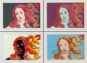 Andy Warhol œuvres - Venere Dopo Botticelli Andy Warhol